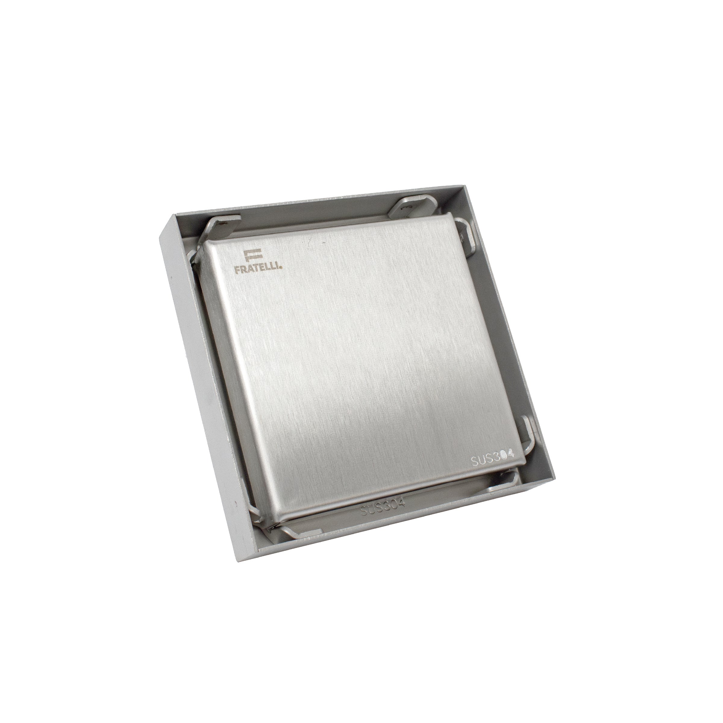 Sumidero Reversible Cromado -304 Sus 4"- Fratelli